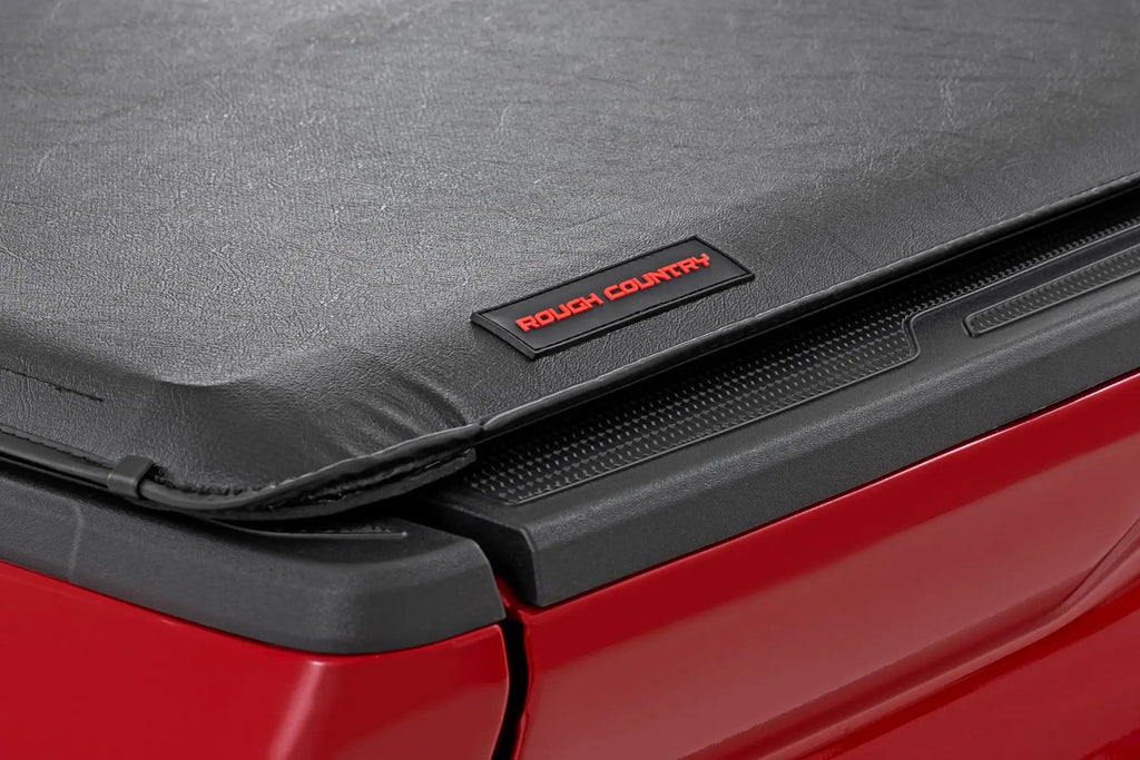 Soft Roll Up Bed Cover | 5' Bed | Toyota Tacoma 2WD/4WD (2024-2026) by Rough Country