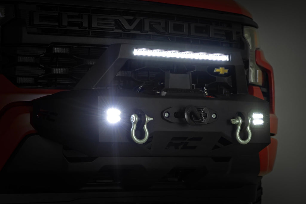 EXO Winch Mount Kit | Chevy Silverado 1500 2WD/4WD (2022-2026) by Rough Country