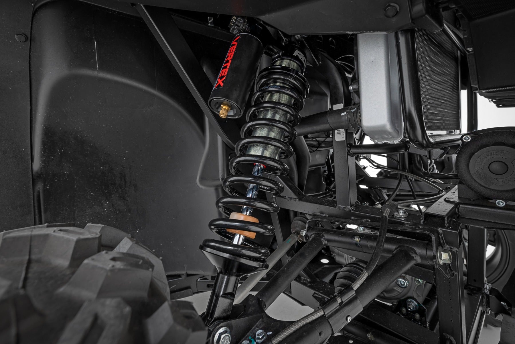 Vertex Front Coil Over Shock Pair | Adjustable | CFMOTO UFORCE 1000/1000XL by Rough Country