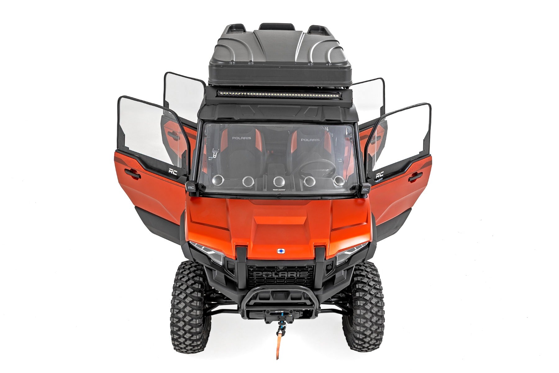 Side Windows | Scratch Resistant | Polaris Xpedition ADV 5 by Rough Country