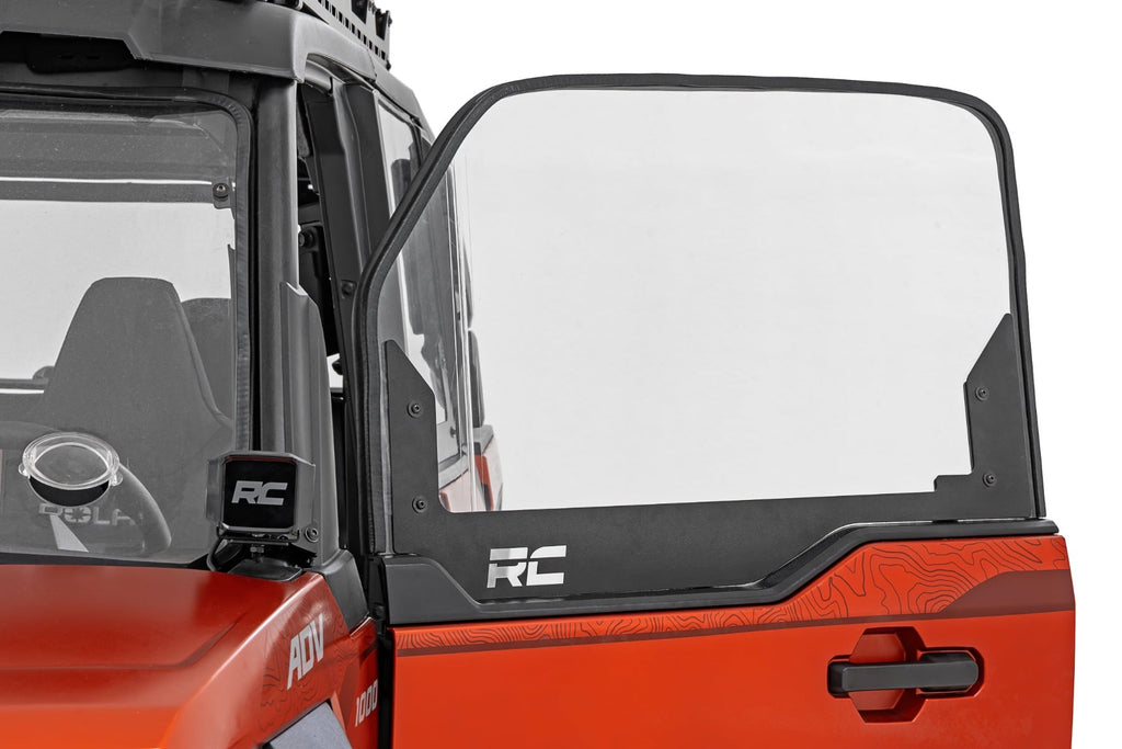Side Windows | Scratch Resistant | Polaris Xpedition ADV 5 by Rough Country