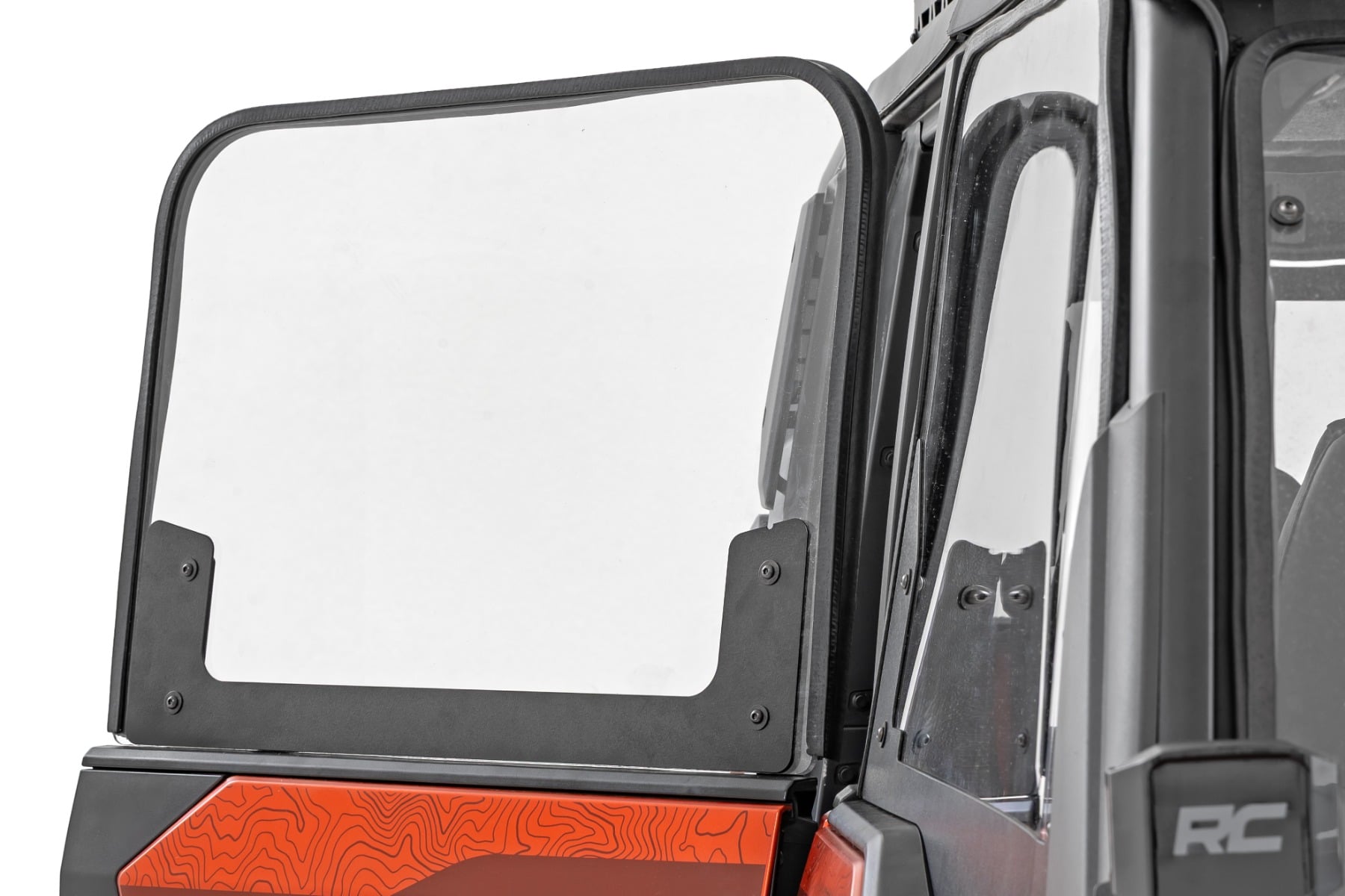 Side Windows | Scratch Resistant | Polaris Xpedition ADV 5 by Rough Country