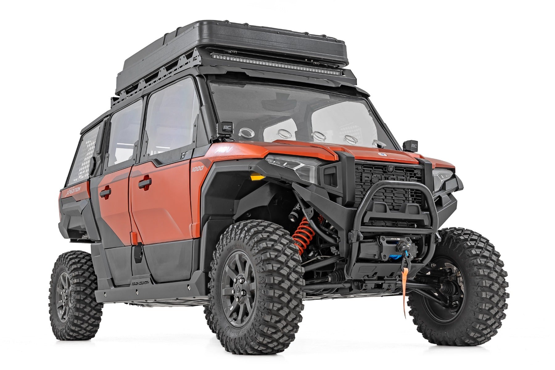 Side Windows | Scratch Resistant | Polaris Xpedition ADV 5 by Rough Country