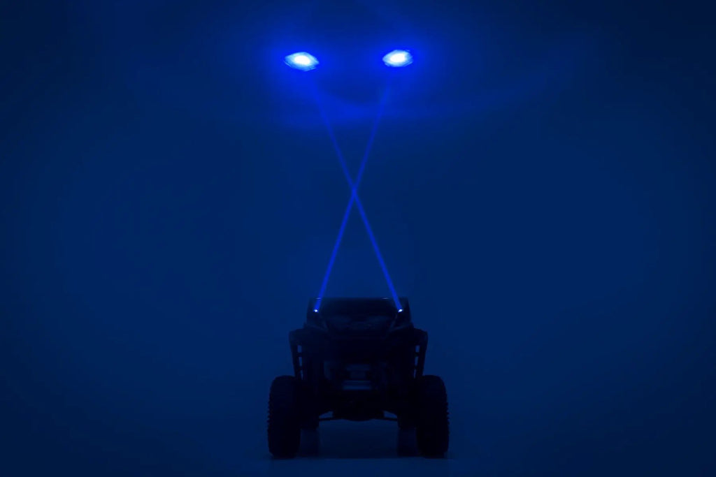 Laser Whip Light Kit | RGBW | 2400 Lumens | Pair