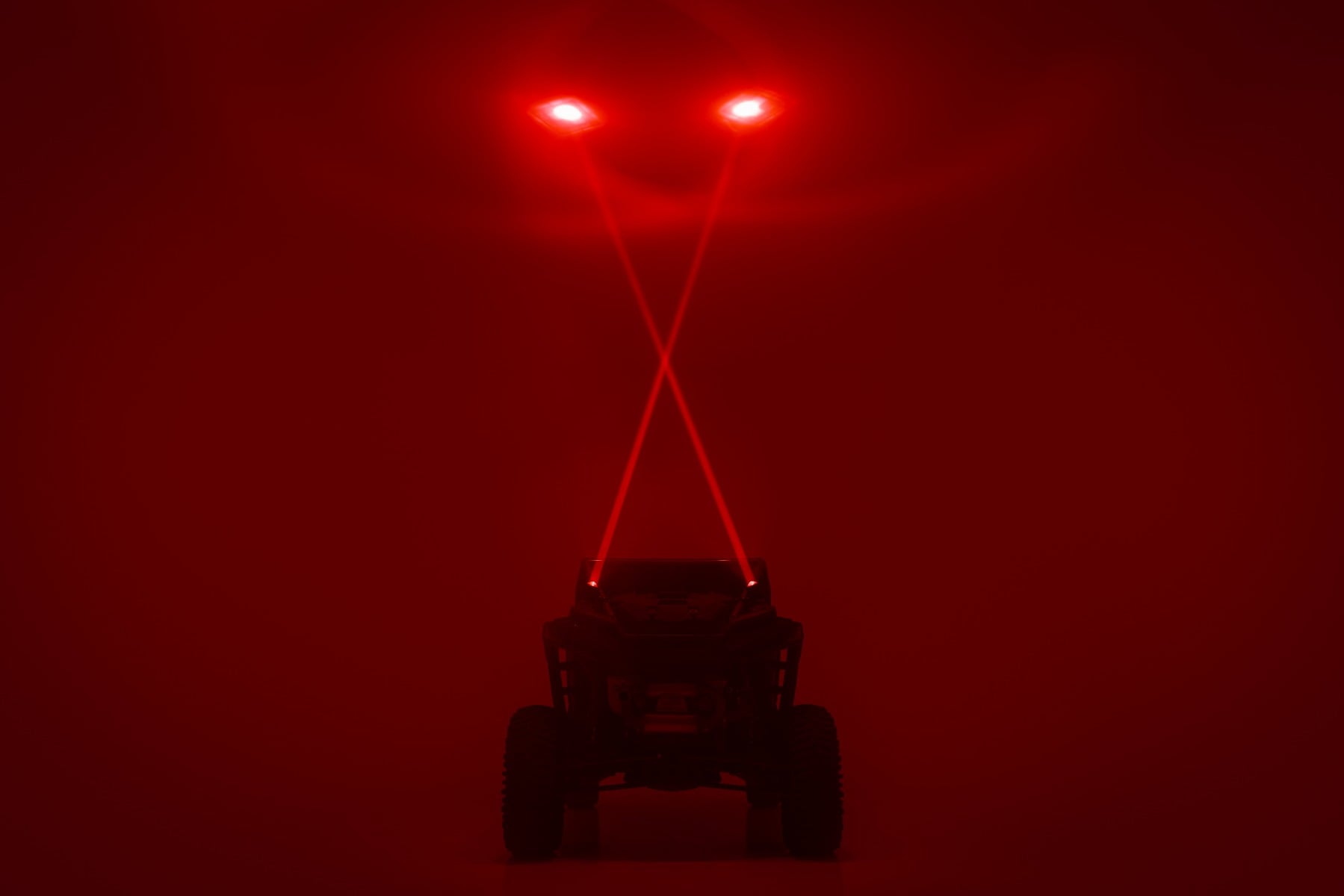 Laser Whip Light Kit | RGBW | 2400 Lumens | Pair by Rough Country