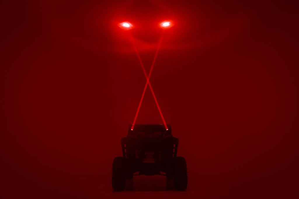 Laser Whip Light Kit | RGBW | 2400 Lumens | Pair by Rough Country