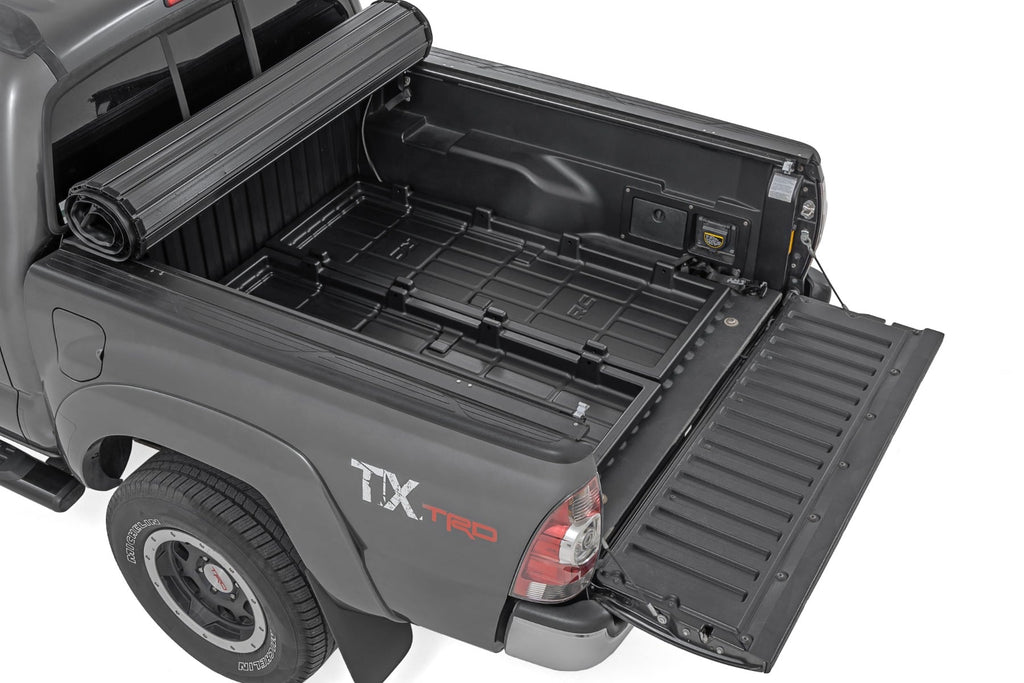 Truck Bed Cargo Storage Tray | Mid-Size Bed Storage Tray | Easy Access by Rough Country