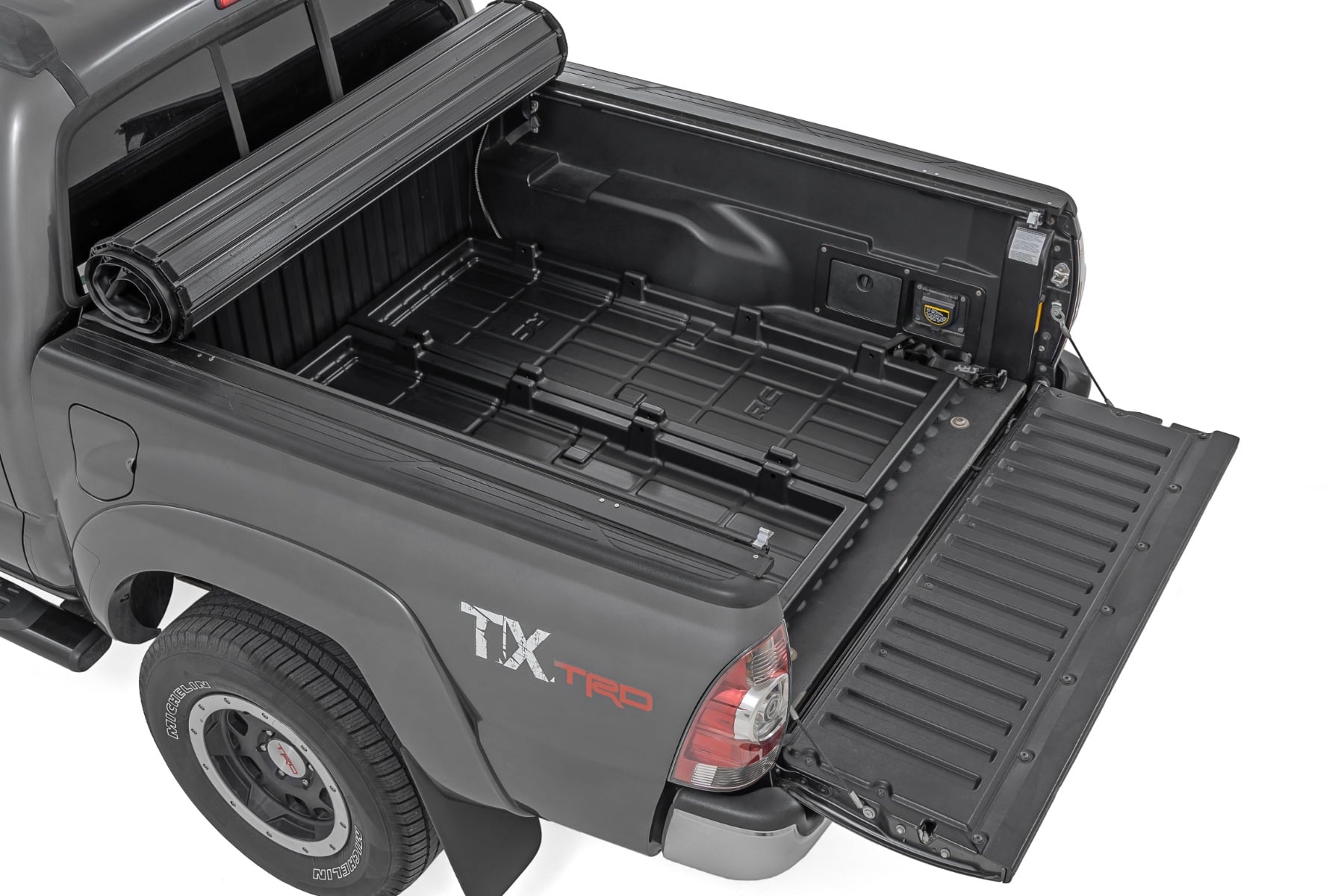 Truck Bed Cargo Storage Tray | Mid-Size Bed Storage Tray | Easy Access by Rough Country