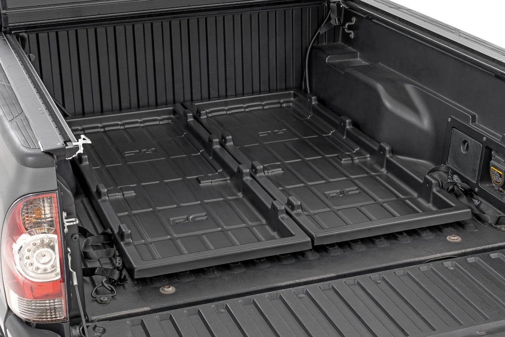 Truck Bed Cargo Storage Tray | Mid-Size Bed Storage Tray | Easy Access by Rough Country
