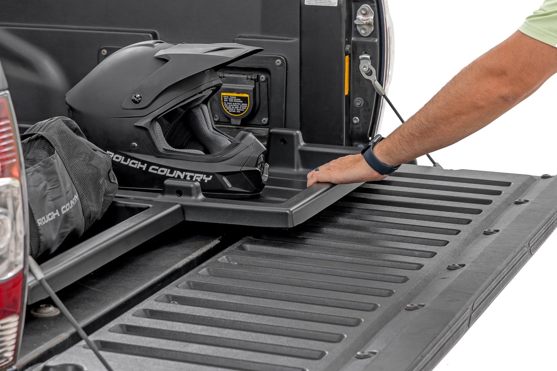 Truck Bed Cargo Storage Tray | Mid-Size Bed Storage Tray | Easy Access by Rough Country