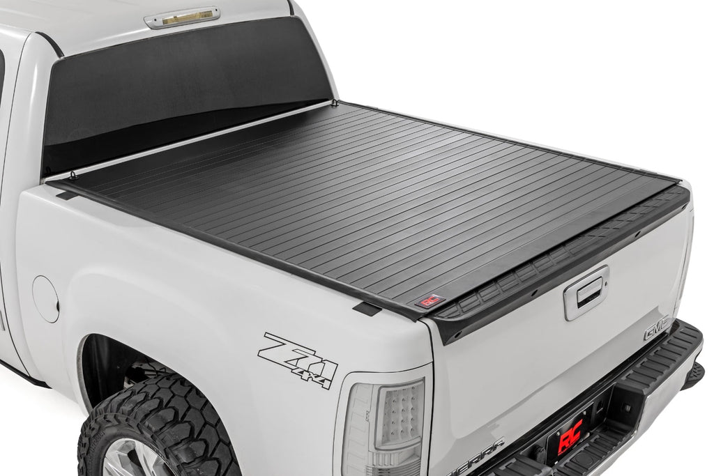 Hard Roll Up Bed Cover | 5'9" Bed | Chevy/GMC Sierra/Silverado 1500 (07-13) by Rough Country