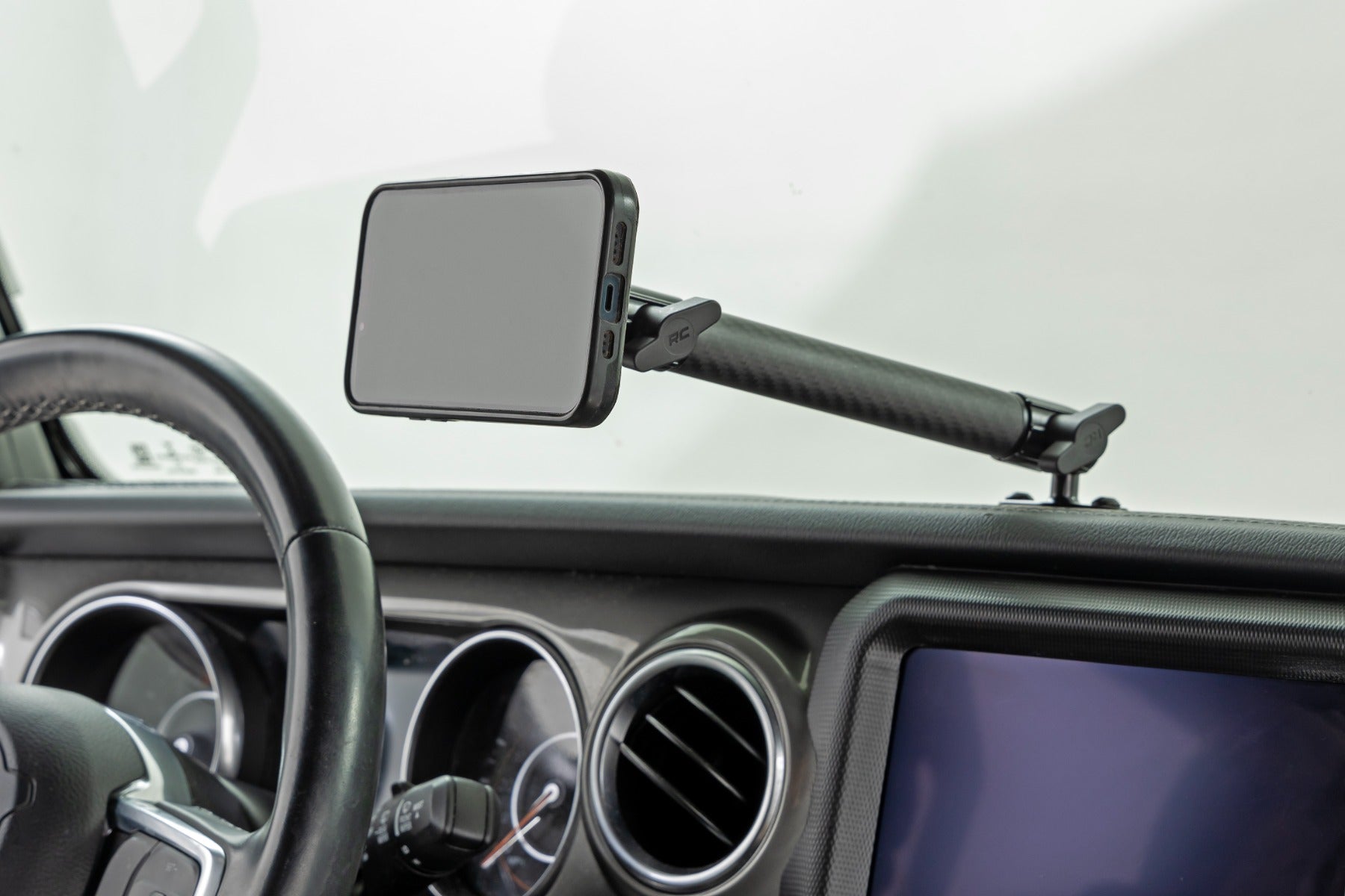 Dash Mount | 8" Mount Kit | Jeep Gladiator JT/Wrangler JL 4WD (2018-2026) by Rough Country