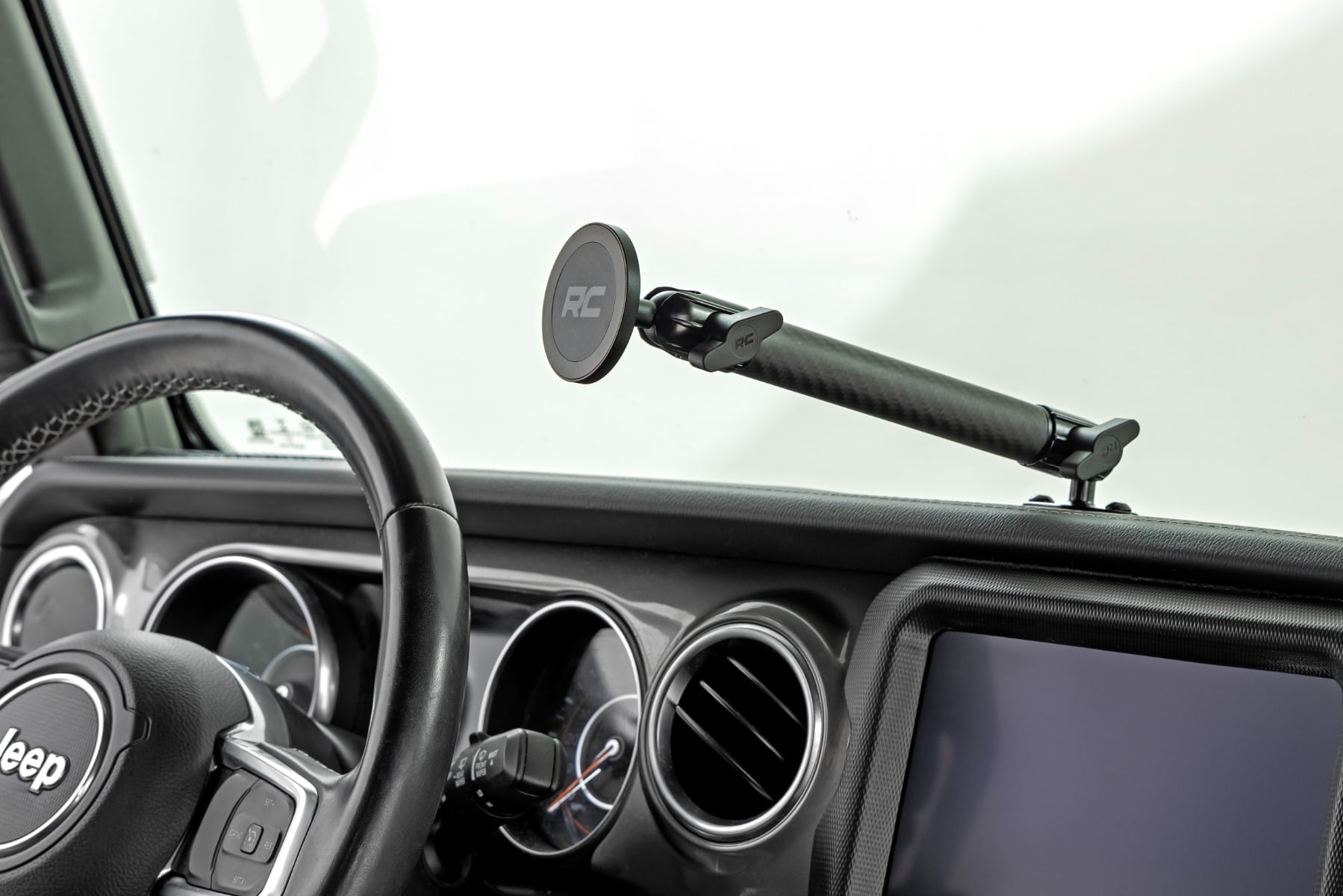 Dash Mount | 8" Mount Kit | Jeep Gladiator JT/Wrangler JL 4WD (2018-2026) by Rough Country