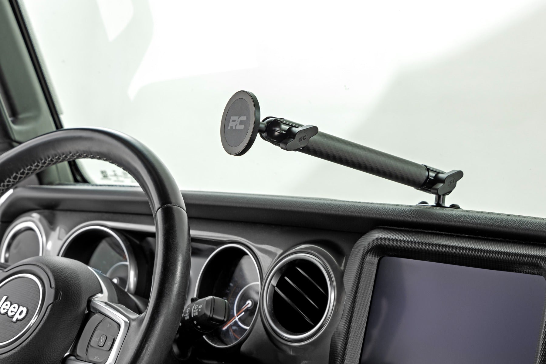 Dash Mount | 8" Mount Kit | Jeep Gladiator JT/Wrangler JL 4WD (2018-2026) by Rough Country