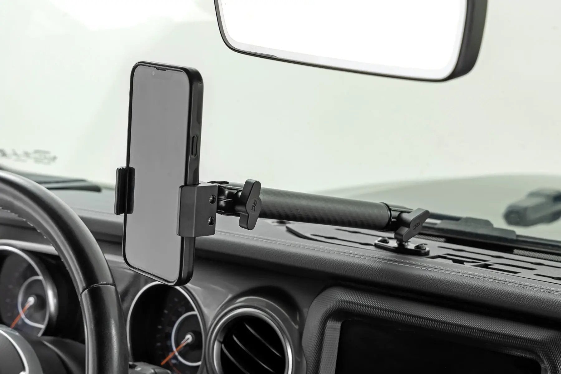 Dash Mount | 8" Mount Kit | Jeep Gladiator JT/Wrangler JL 4WD (2018-2026) by Rough Country