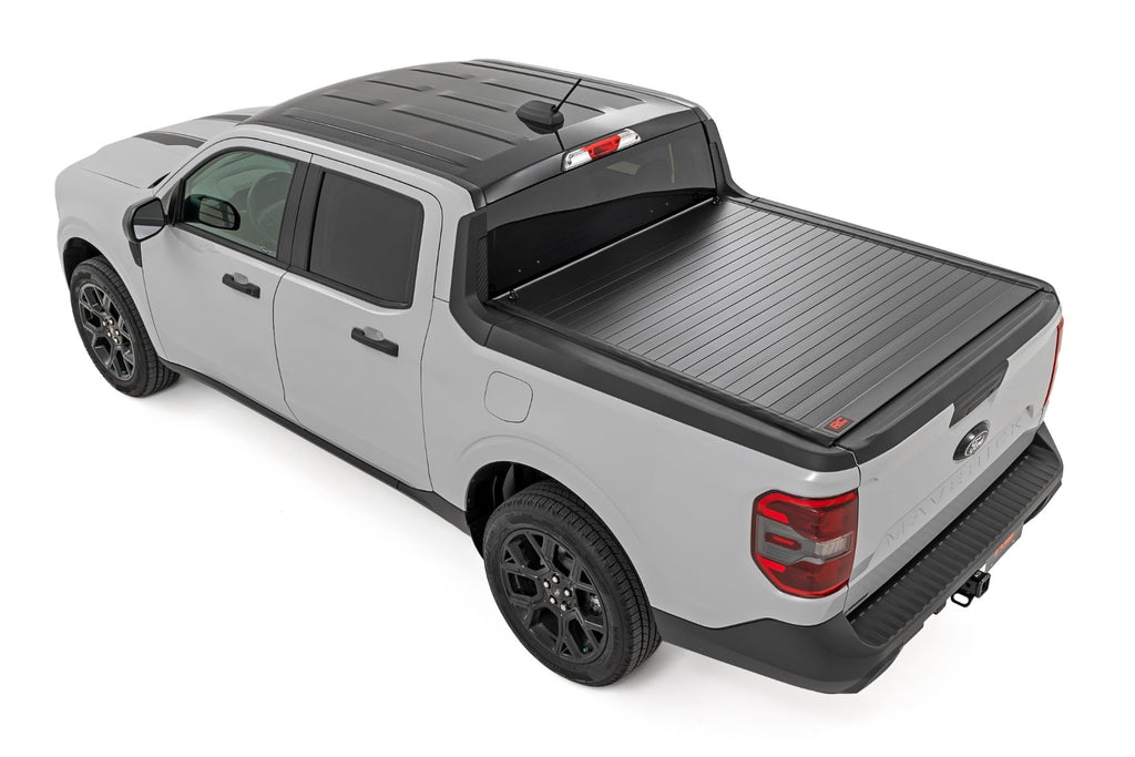 Hard Roll Up Bed Cover | 4'6" Bed | Ford Maverick 2WD/4WD (2022-2026) by Rough Country