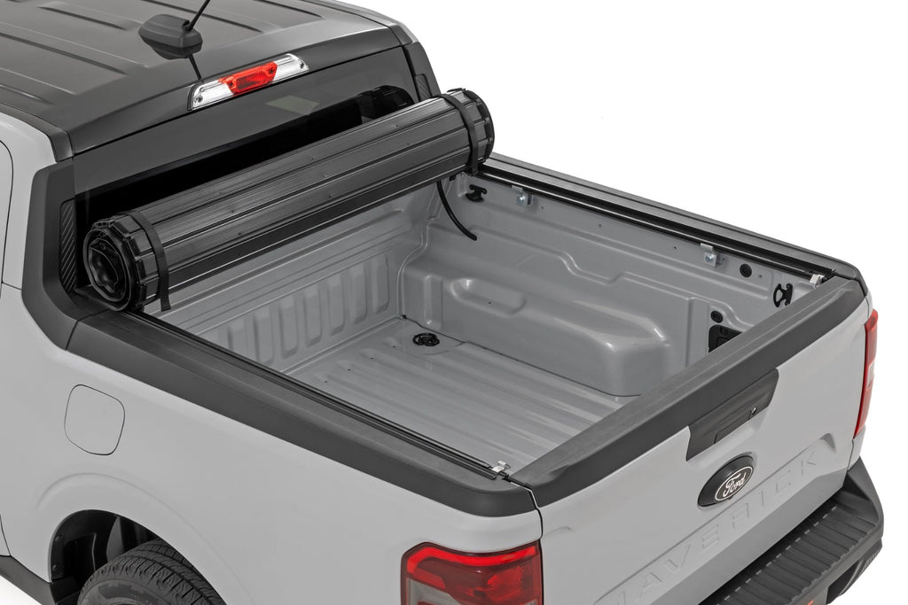 Hard Roll Up Bed Cover | 4'6" Bed | Ford Maverick 2WD/4WD (2022-2026) by Rough Country