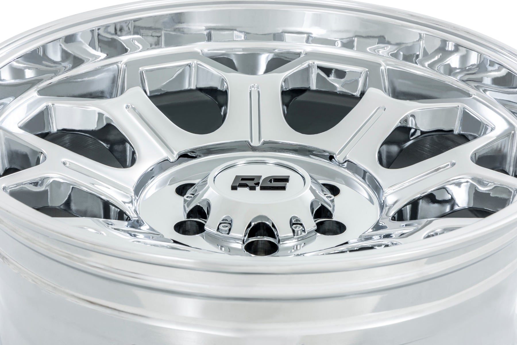 Rough Country 77 Series Wheel | One-Piece | Chrome | 20x10 | 6x135 | -25mm