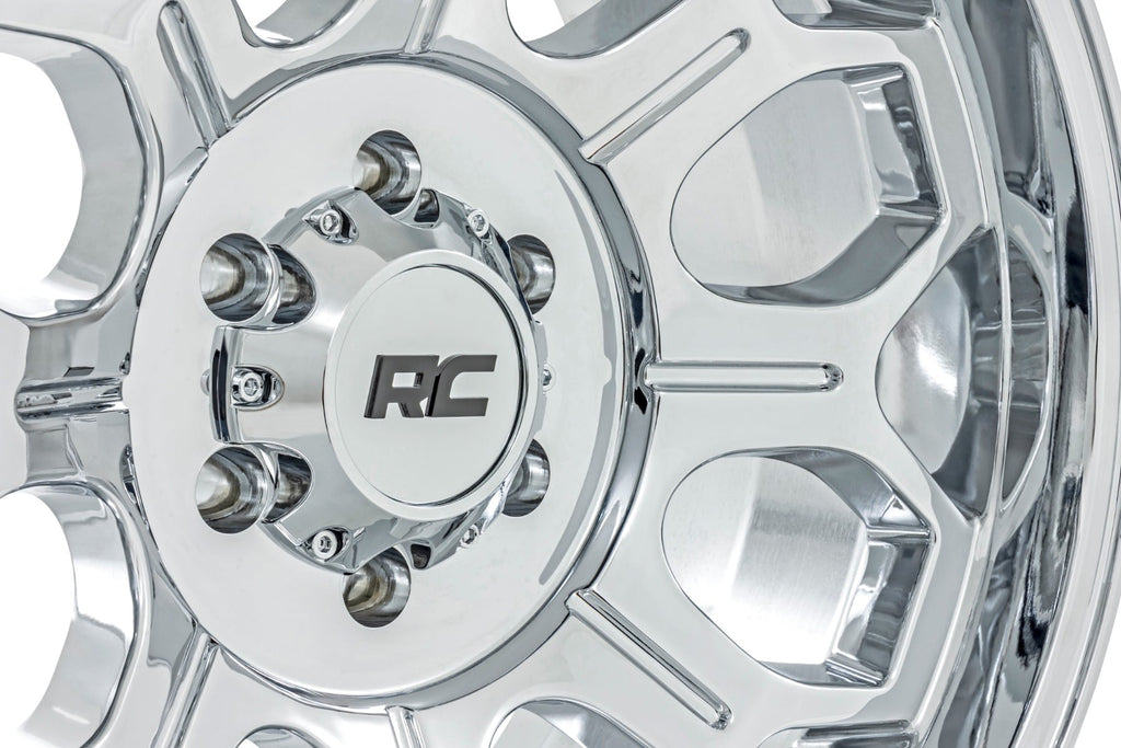 Rough Country 77 Series Wheel | One-Piece | Chrome | 20x9 | 6x5.5 | 0mm by Rough Country