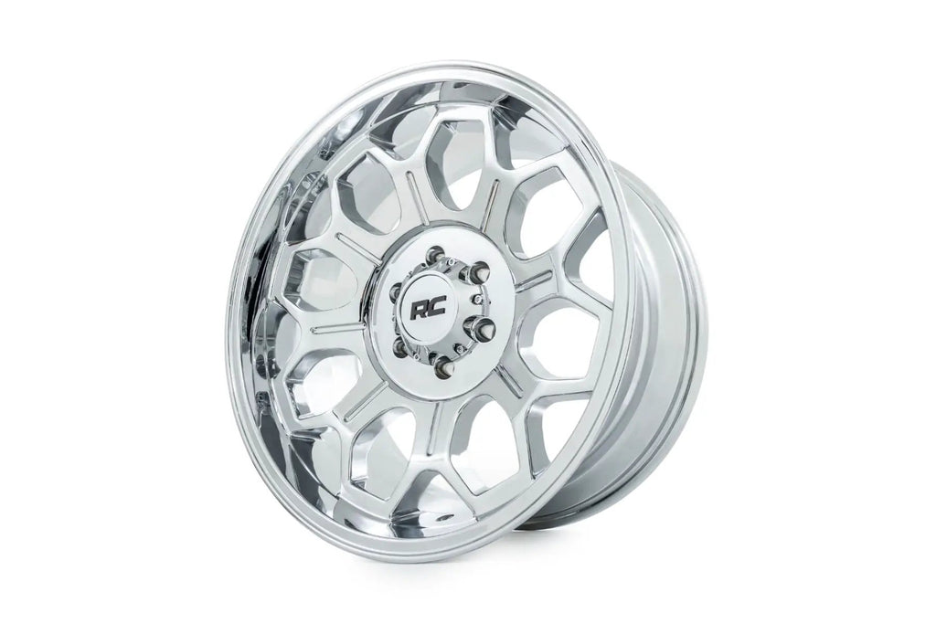 Rough Country 77 Series Wheel | One-Piece |Chrome | 22x12 | 6x135 | -44mm by Rough Country