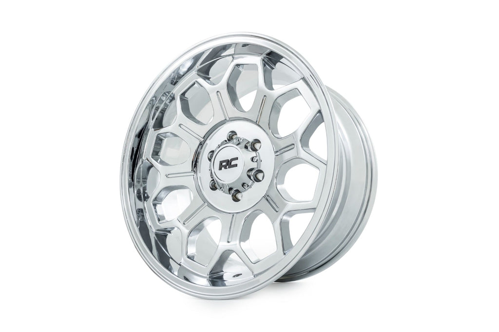 Rough Country 77 Series Wheel | One-Piece | Chrome | 20x9 | 6x5.5 | 0mm by Rough Country