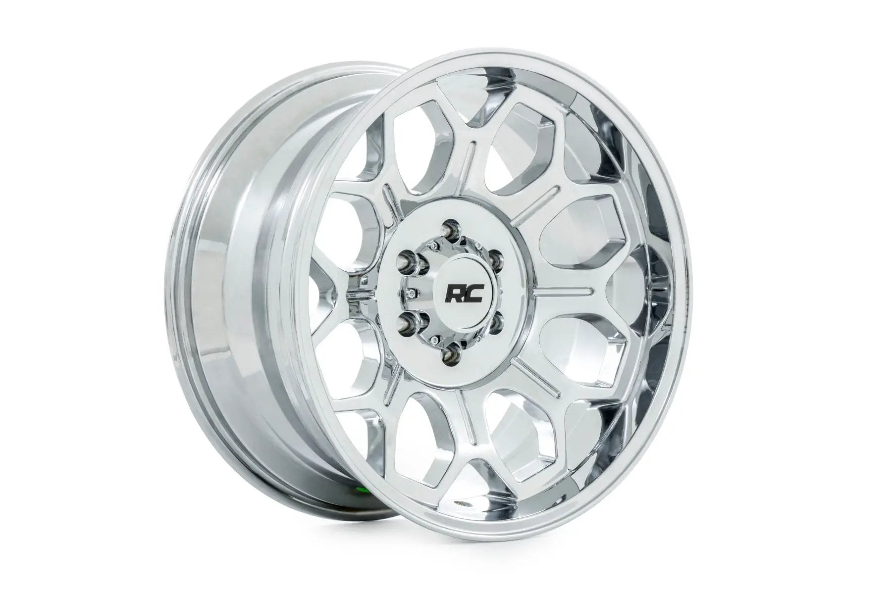 Rough Country 77 Series Wheel | One-Piece | Chrome | 20x10 | 6x135 | -25mm by Rough Country