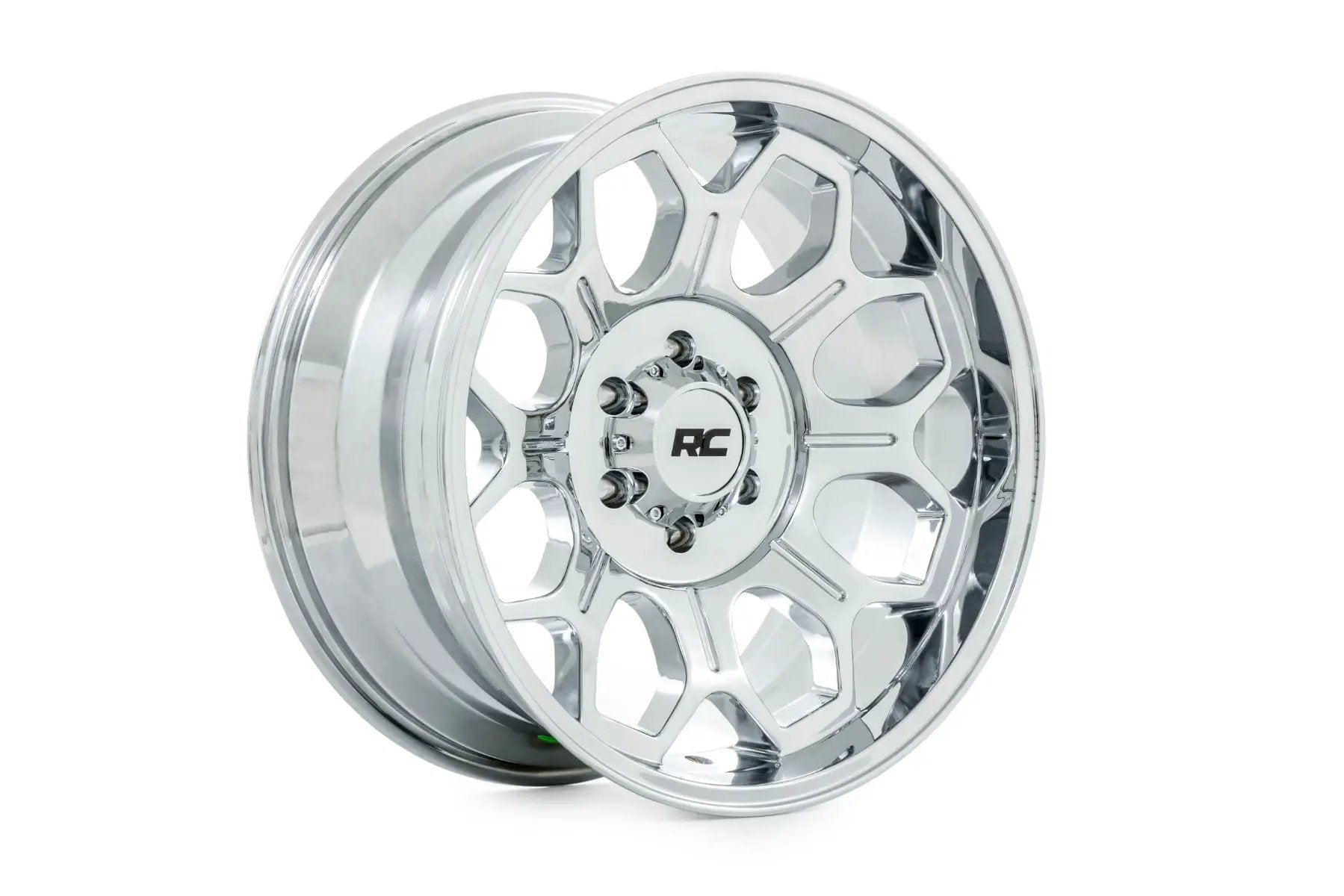 Rough Country 77 Series Wheel | One-Piece |Chrome | 22x12 | 8x6.5 | -44mm by Rough Country