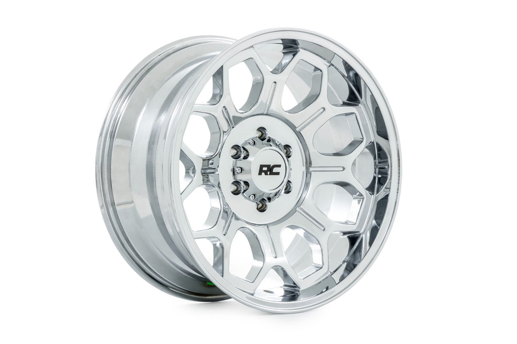 Rough Country 77 Series Wheel | One-Piece | Chrome | 20x9 | 6x135 | +18mm by Rough Country