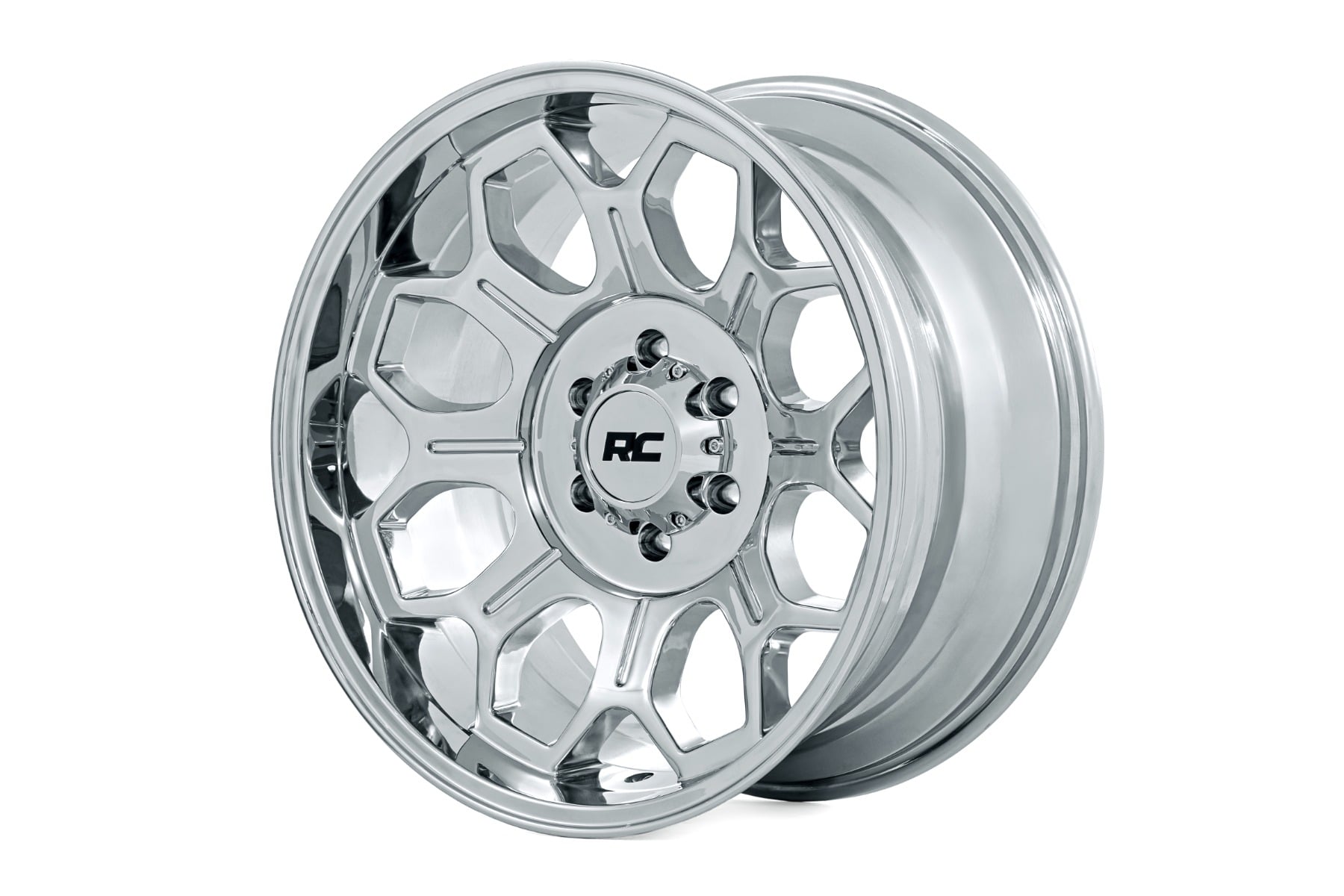 Rough Country 77 Series Wheel | One-Piece | Chrome | 20x10 | 6x135 | -25mm by Rough Country
