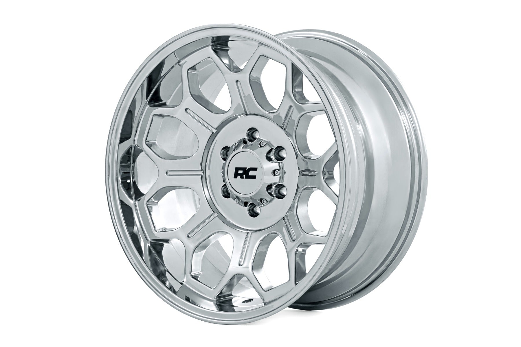 Rough Country 77 Series Wheel | One-Piece |Chrome | 22x12 | 6x135 | -44mm by Rough Country