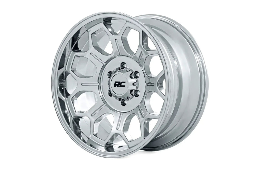 Rough Country 77 Series Wheel | One-Piece |Chrome | 22x12 | 8x170 | -44mm by Rough Country