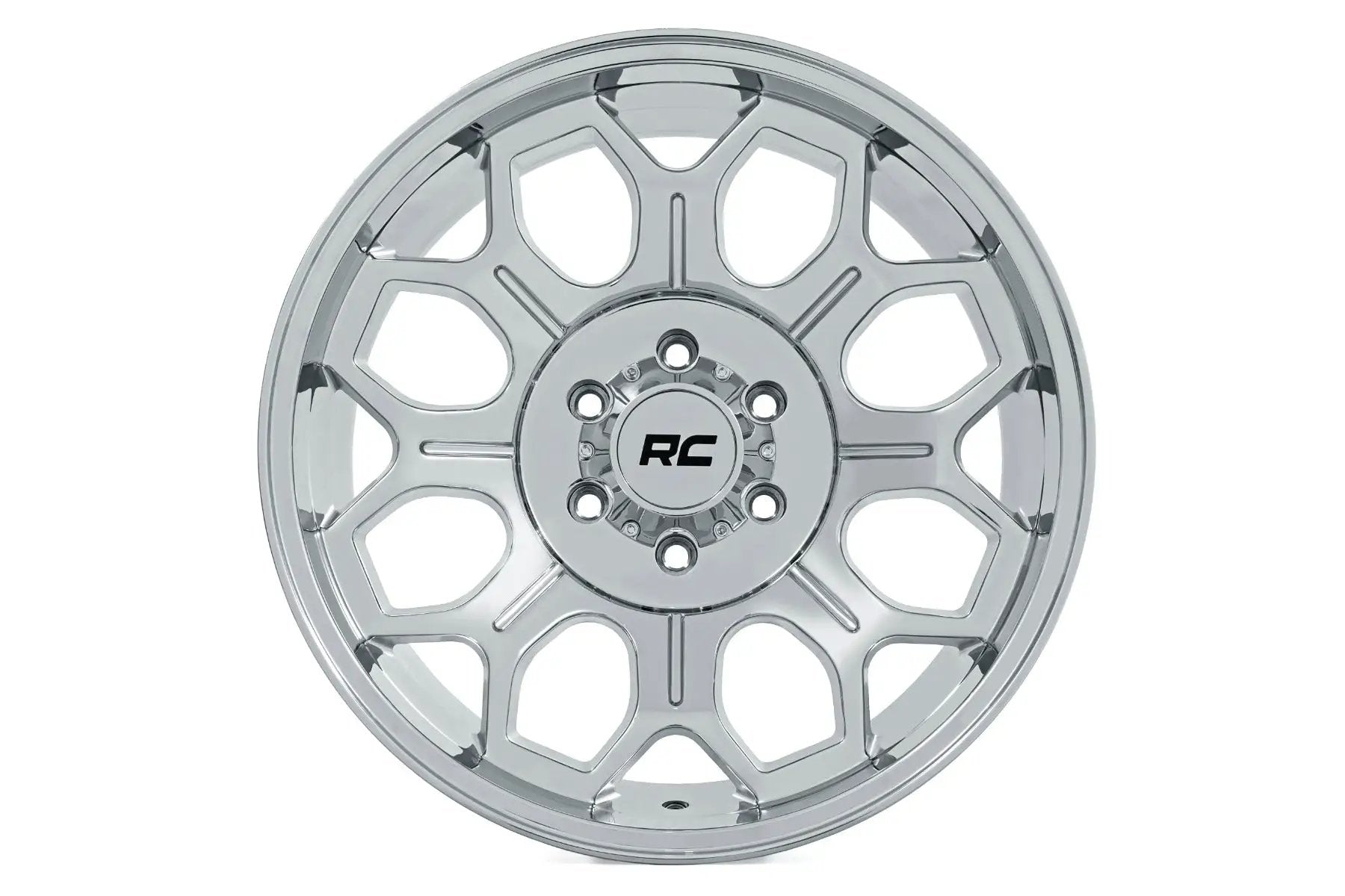 Rough Country 77 Series Wheel | One-Piece | Chrome | 20x9 | 6x5.5 | -12mm