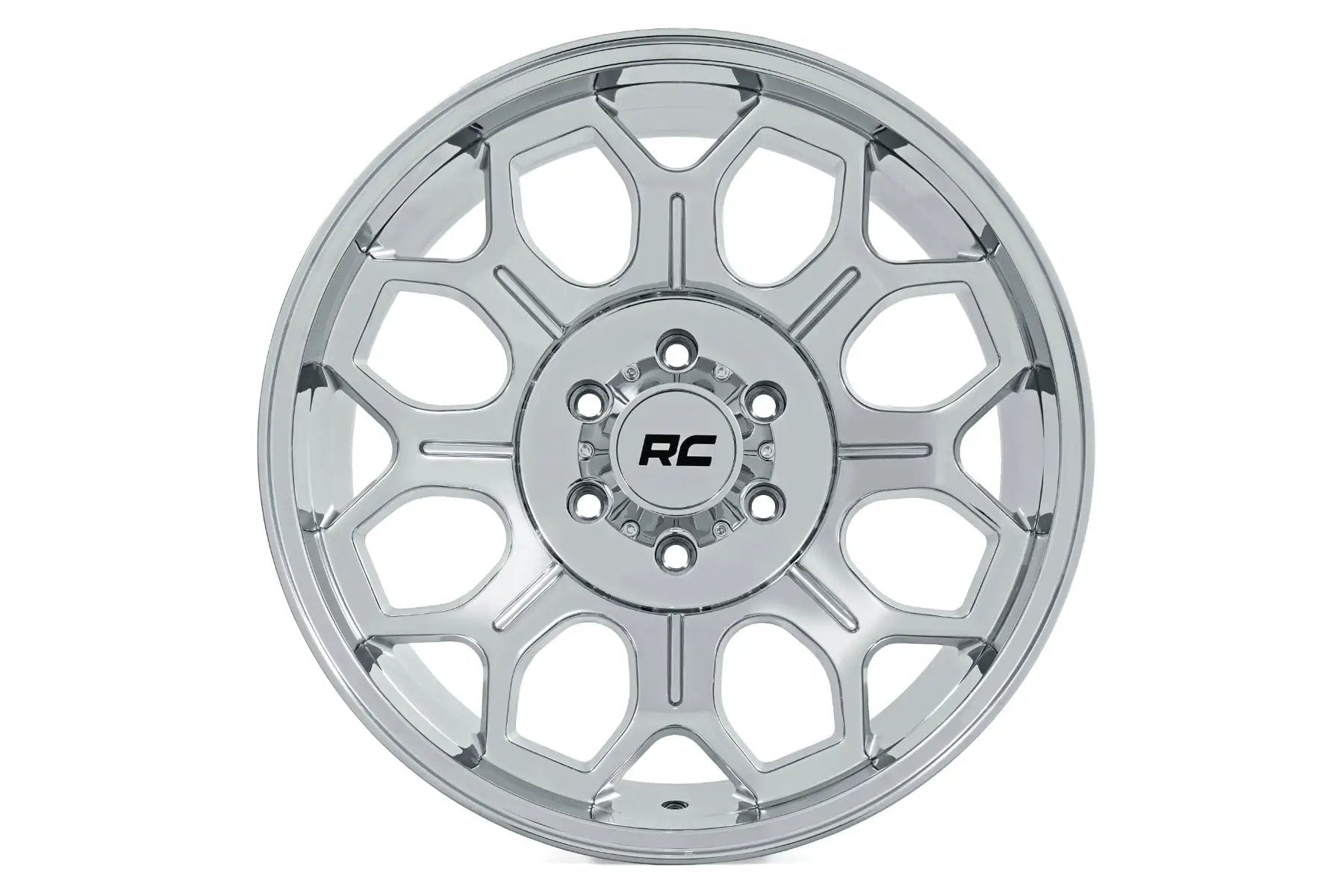Rough Country 77 Series Wheel | One-Piece |Chrome | 22x12 | 8x170 | -44mm by Rough Country