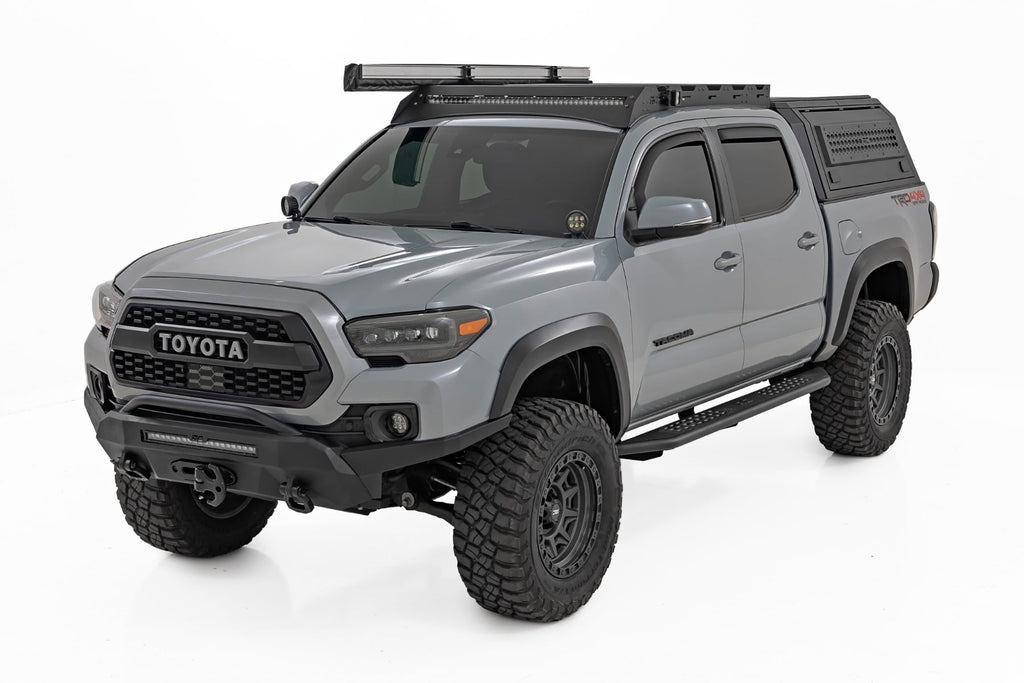 Truck Bed Cap | Modular | 5' Bed | Toyota Tacoma 2WD/4WD (2016-2023) by Rough Country