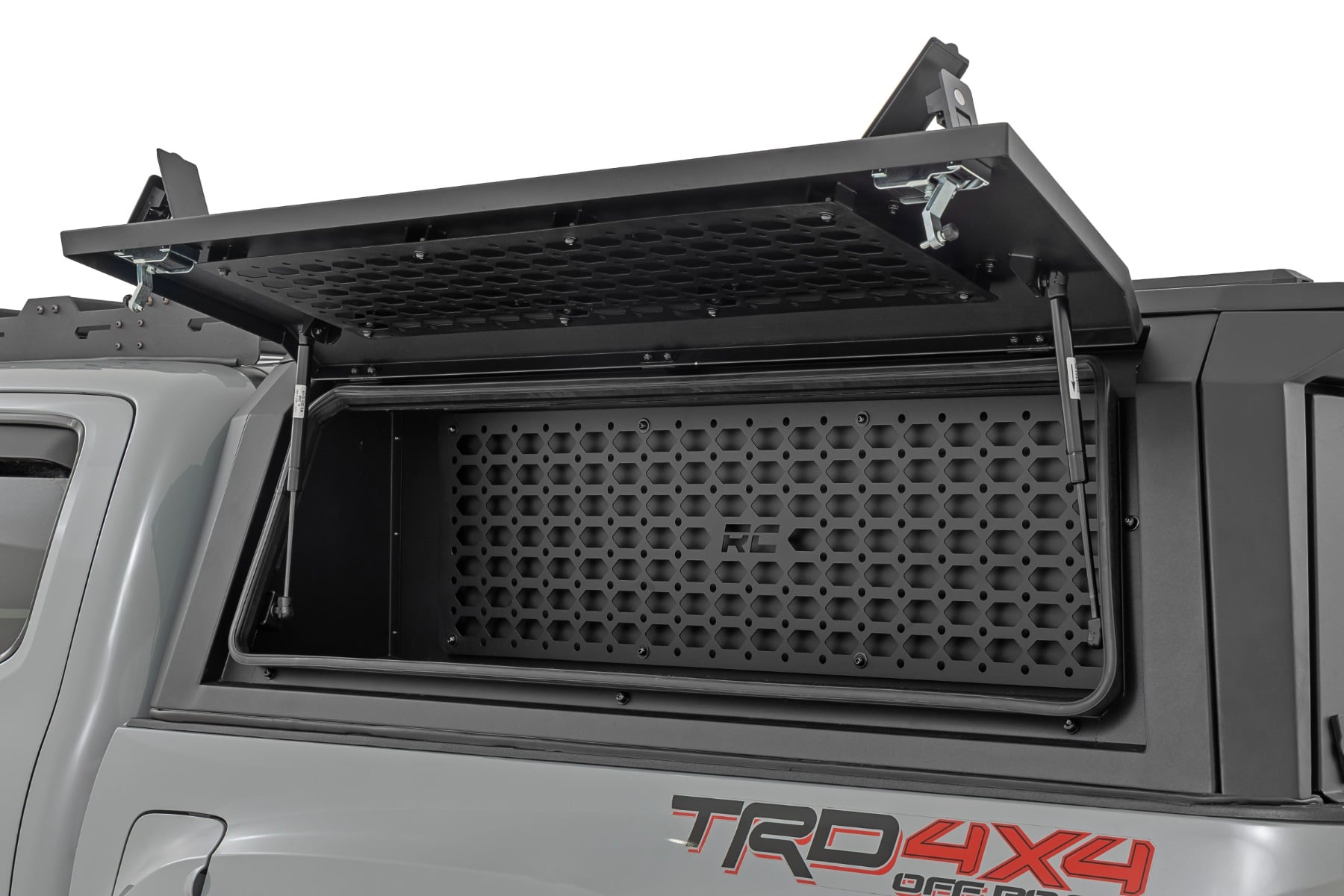 Bed Cap Molle Panel Side Storage Bin | Drivers Side | Toyota Tacoma (16-23) by Rough Country