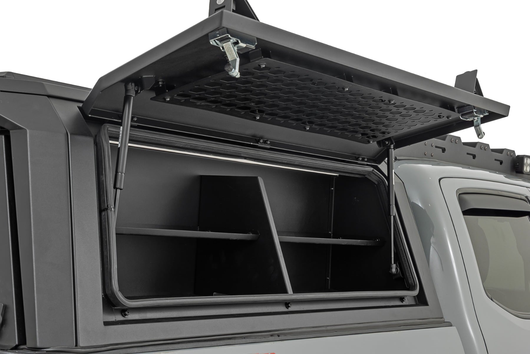 Bed Cap Side Shelf Storage Bin | Passengers Side | Toyota Tacoma (16-23) by Rough Country