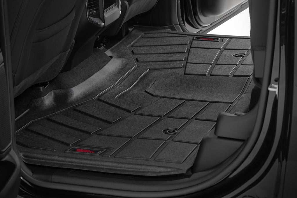 Sure-Fit Floor Mats | Front & Rear | Crew | Ram 1500 2WD/4WD (2025-2026) by Rough Country