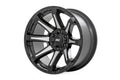 Rough Country 81 Series Wheel | One-Piece | Semi Gloss Black w/machined spokes | 20x9 | 5x5.5 | 0mm by Rough Country