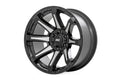 Rough Country 81 Series Wheel | One-Piece | Semi Gloss Black w/machined spokes | 20x9 | 5x150 | +18m by Rough Country