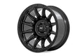 Rough Country 90 Series Wheel | One-Piece | Gloss Black | 18x9 | 6x5.5 | -12mm by Rough Country