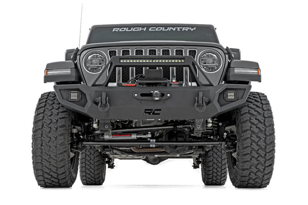 High Steer Kit | w/ N3 Steering Stabilizer | Jeep Gladiator JT/Wrangler JL (18-26) by Rough Country