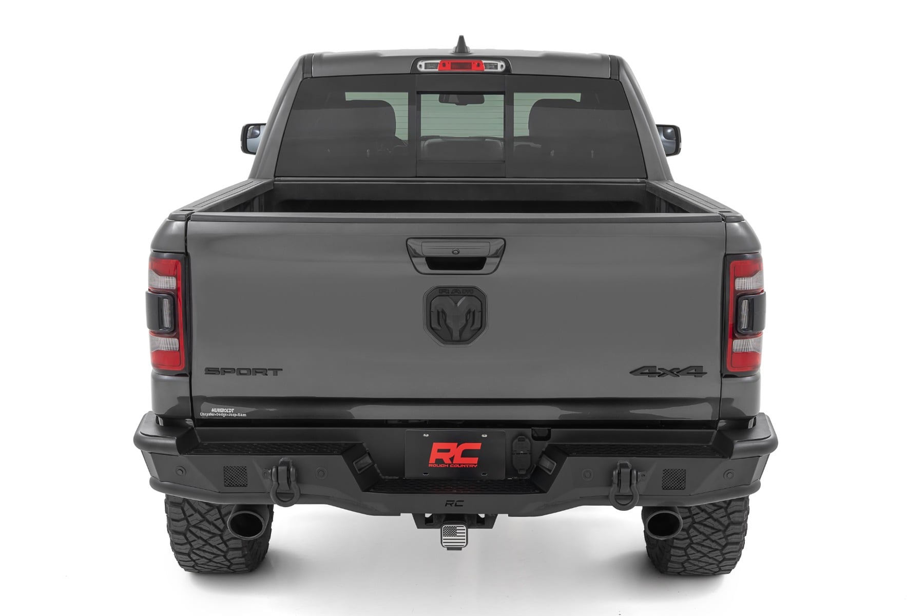 Rear Bumper | Tubular | Ram 1500 2WD/4WD (2019-2024) by Rough Country