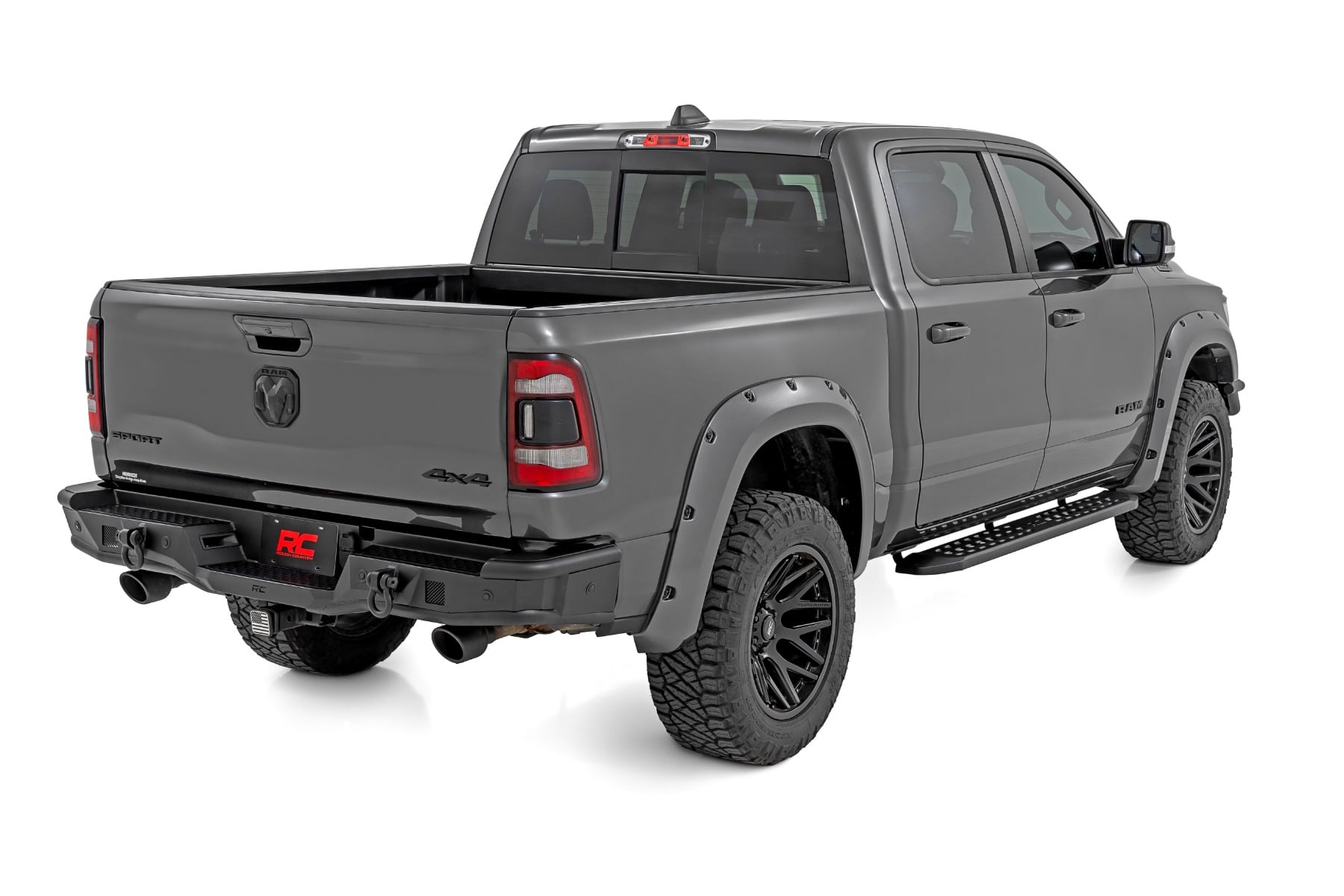 Rear Bumper | Tubular | Ram 1500 2WD/4WD (2019-2024) by Rough Country