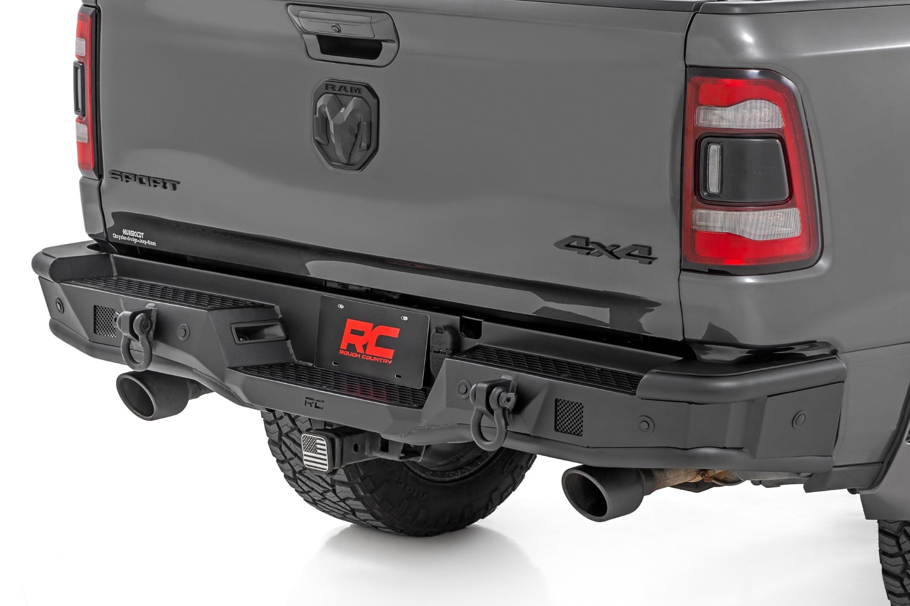 Rear Bumper | Tubular | Ram 1500 2WD/4WD (2019-2024) by Rough Country