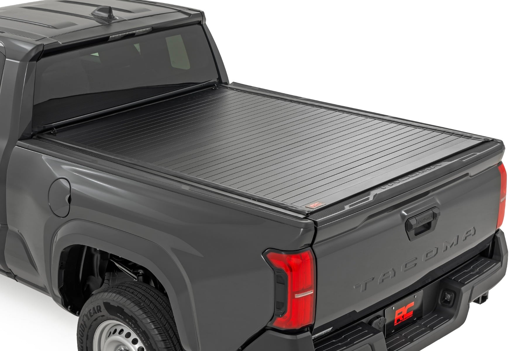 Hard Roll Up Bed Cover | 6' Bed | Toyota Tacoma 2WD/4WD (2024-2026) by Rough Country
