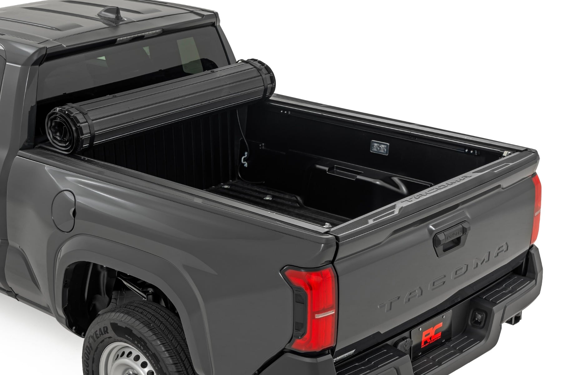 Hard Roll Up Bed Cover | 6' Bed | Toyota Tacoma 2WD/4WD (2024-2026) by Rough Country