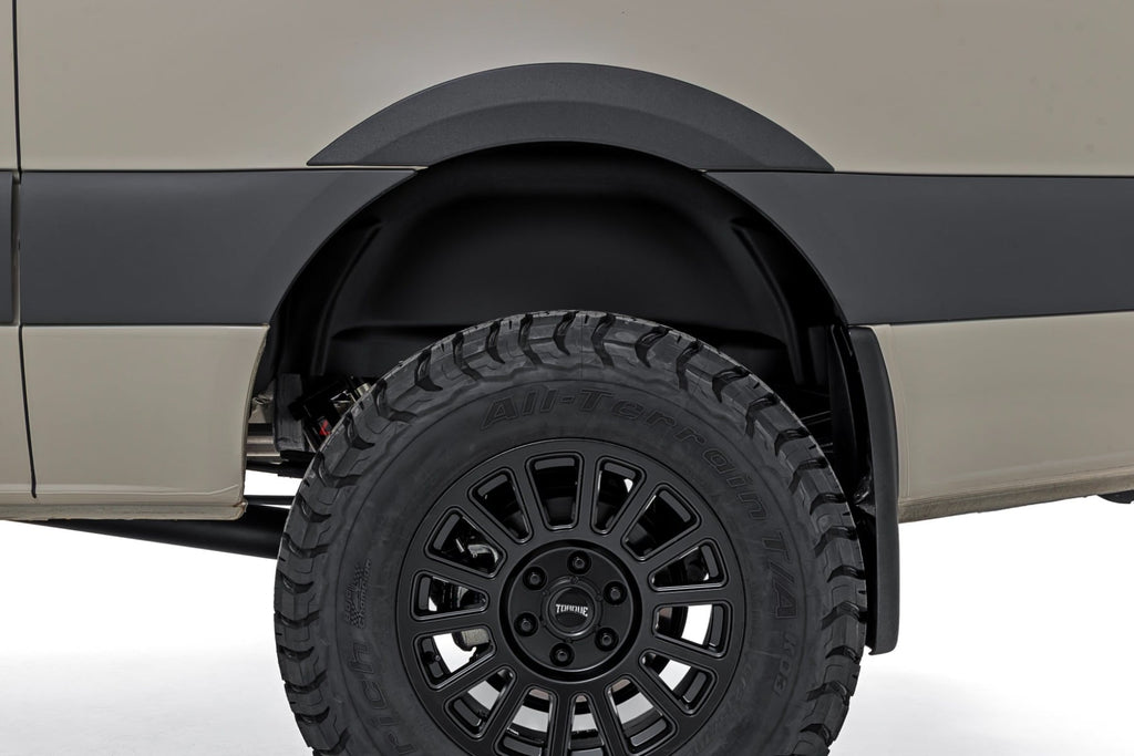 Sport Fender Flares | Mercedes-Benz Sprinter 3500 (19-22)/Sprinter 3500XD (19-25) by Rough Country