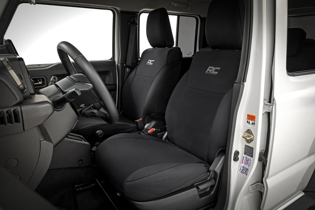 Seat Covers | Front & Rear | Suzuki Jimny (4-Door) (2018-2025) by Rough Country