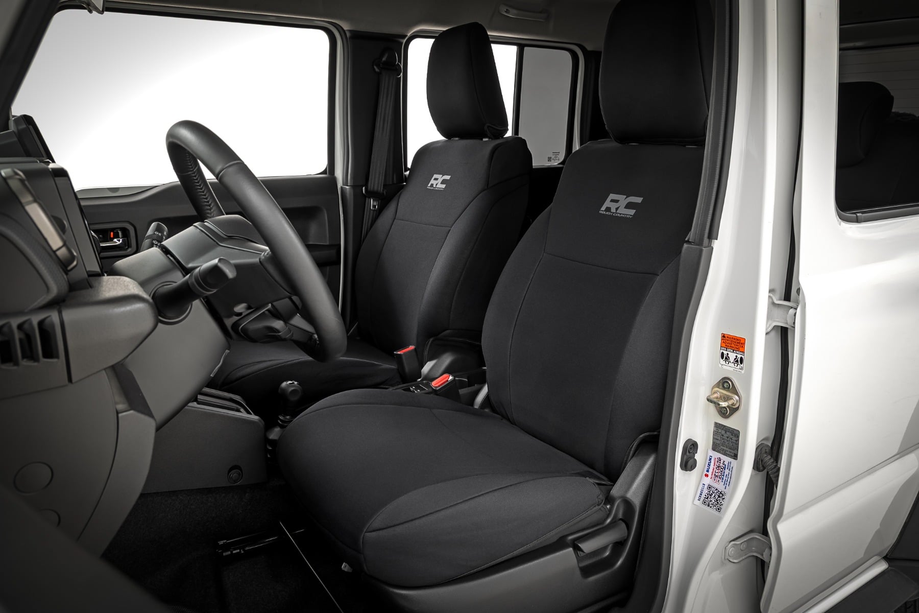 Seat Covers | Front & Rear | Suzuki Jimny (4-Door) (2018-2025) by Rough Country