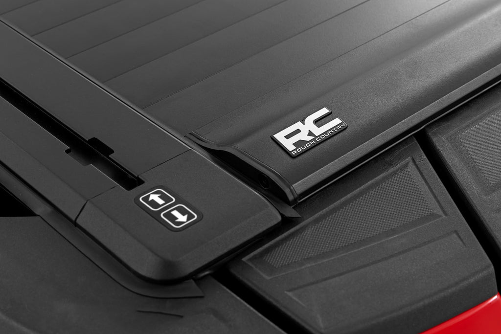 Powered Retractable Bed Cover | 6'9" Bed | Chevy/GMC 2500HD/3500HD (20-26) by Rough Country